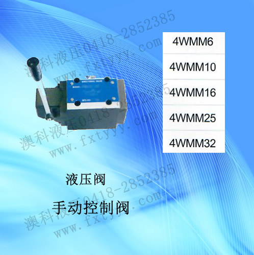 手動控制閥4WMM